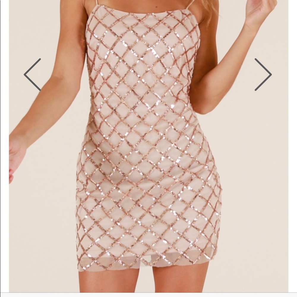 Sparkly Showpo dress